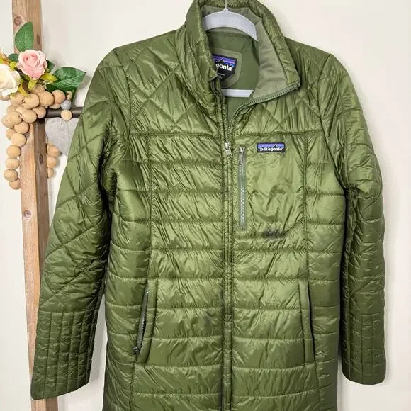 Patagonia Parka Nomad Green Jacket Size Small - Picture 9 of 14
